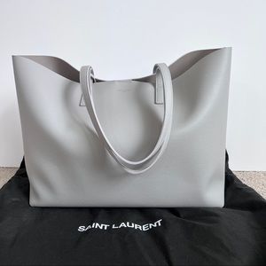 Saint Laurent east/west shopper tote